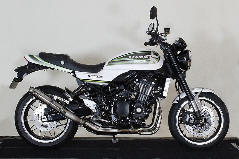 スリップオンマフラーショットガン ブラックメッキカールエンド Z900RS 政府認証