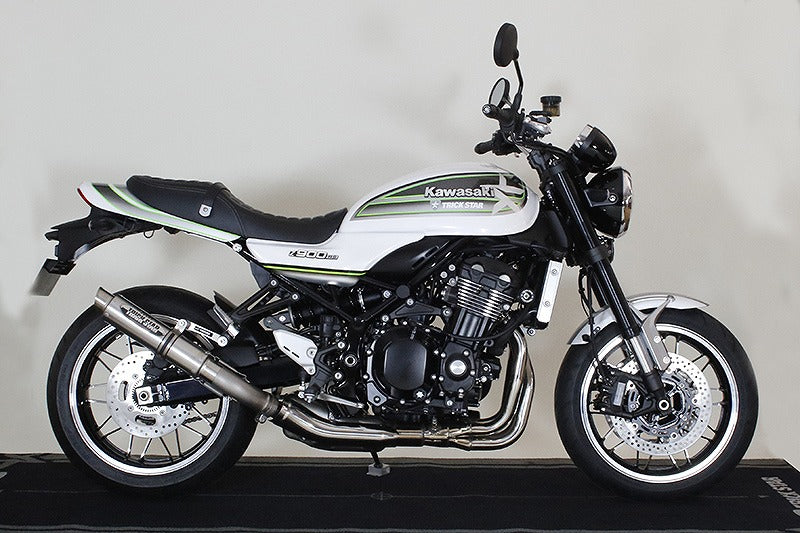スリップオンマフラーショットガン ステンレススラッシュエンド Z900RS 政府認証