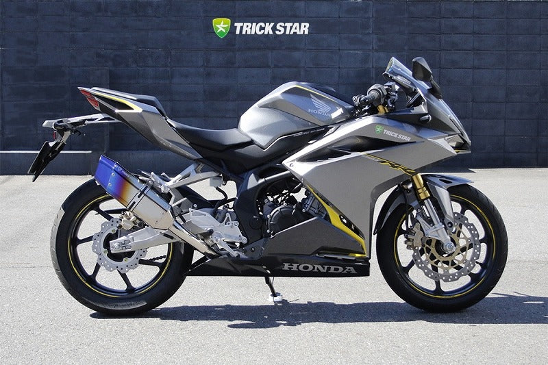レーシングフルエキゾーストマフラー IKAZUCHI/イカヅチショート ステンレスパイプ CBR250RR'17