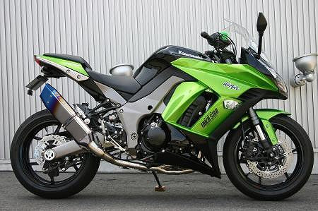 レーシングフルエキゾーストマフラー IKAZUCHI/イカヅチサイレンサー Ninja1000'11~17 Z1000'10~13 ニンジャ1000'11~17