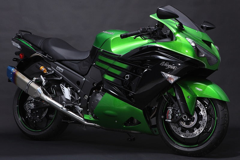 レーシングフルエキゾーストマフラー IKAZUCHI/イカヅチサイレンサー ZX-14R