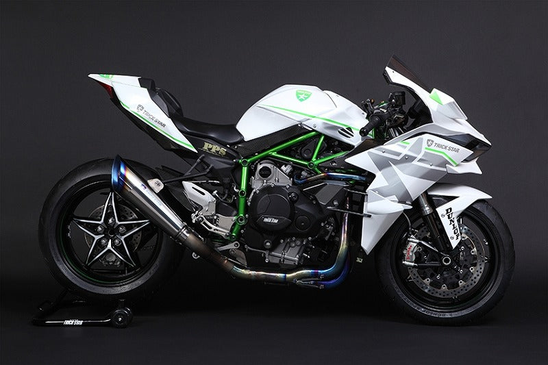 Full exhaust system Megaphone Ninja H2