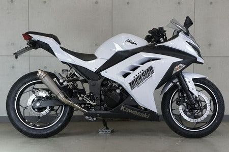 Racing Slip-On Muffler Raijin Short Ninja 250 Ninja 300