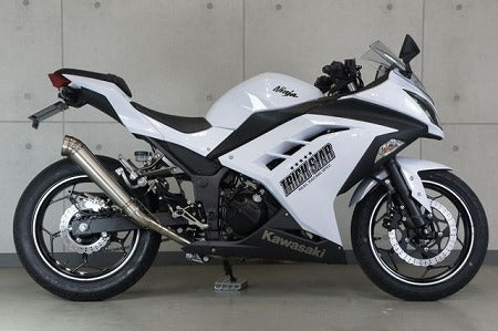 Racing Slip-On Muffler Raijin Long Ninja250 Ninja300