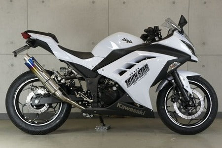 レーシングスリップオンマフラー カーボン Ninja250 Ninja300 ニンジャ250 ニンジャ300