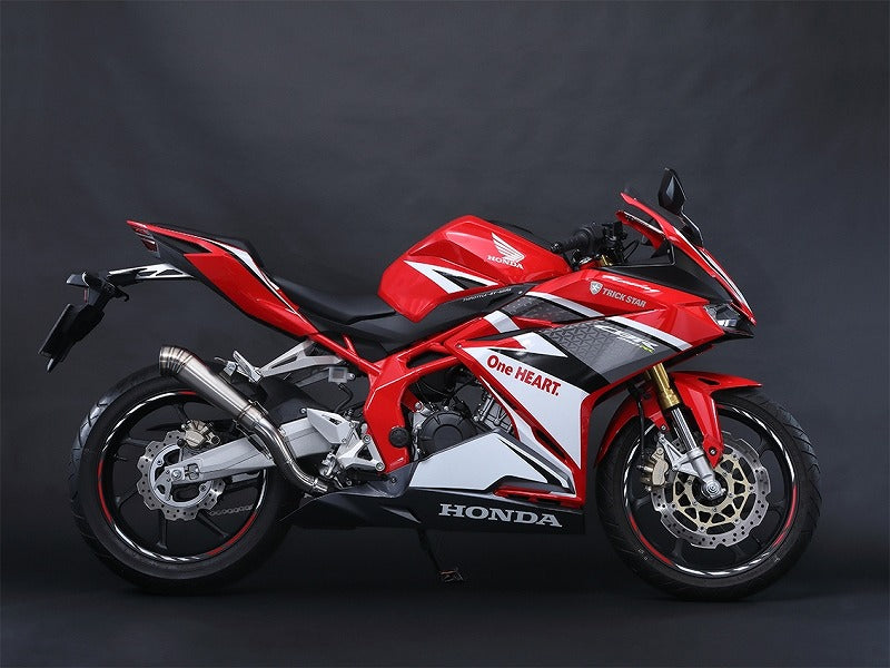 レーシングスリップオンマフラー 雷神ショートサイレンサー CBR250RR