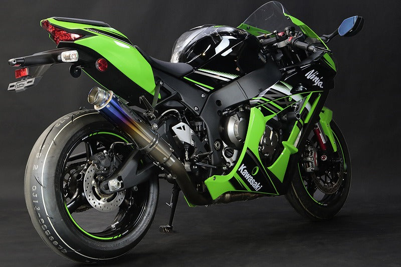 レーシングスリップオンマフラー φ100×370カーボン ZX-10R'16~ RST-002R-0C