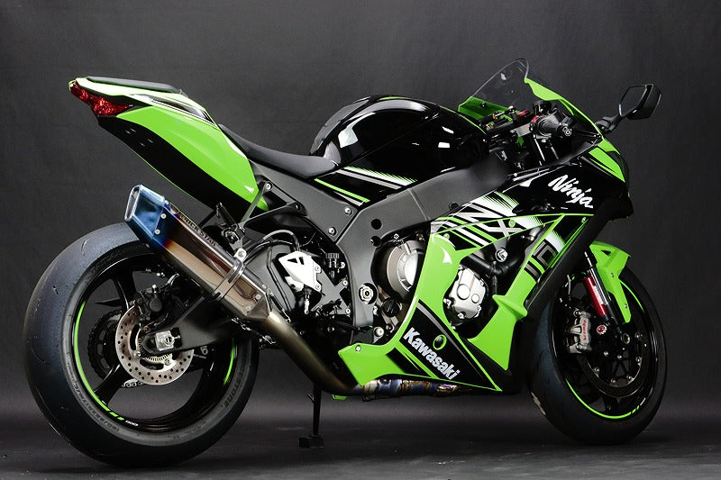 レーシングスリップオンマフラー IKAZUCHI イカヅチサイレンサー ZX-10R'16~ RST-002R-L4YT