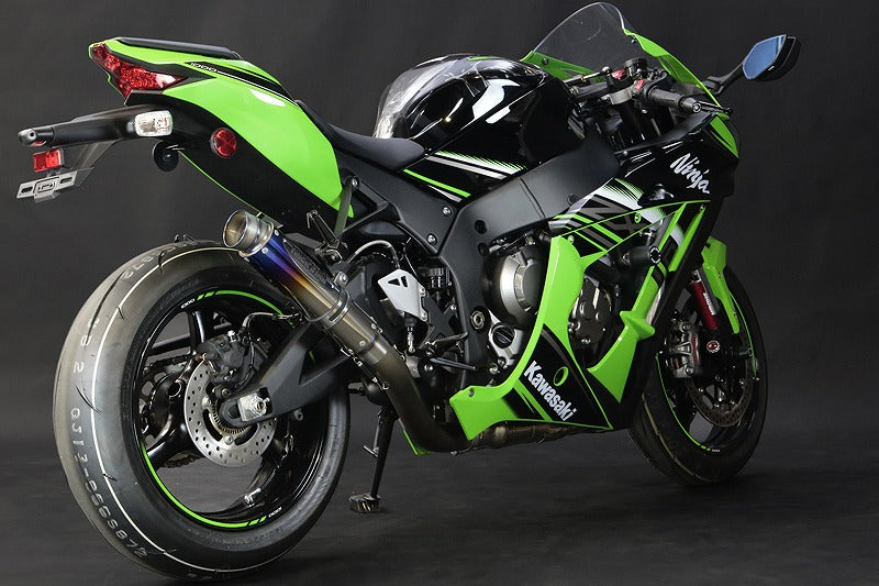 レーシングスリップオンマフラー ショットガン 焼チタンGP-LOOK ZX-10R'16~ RST-002R-SYTGP