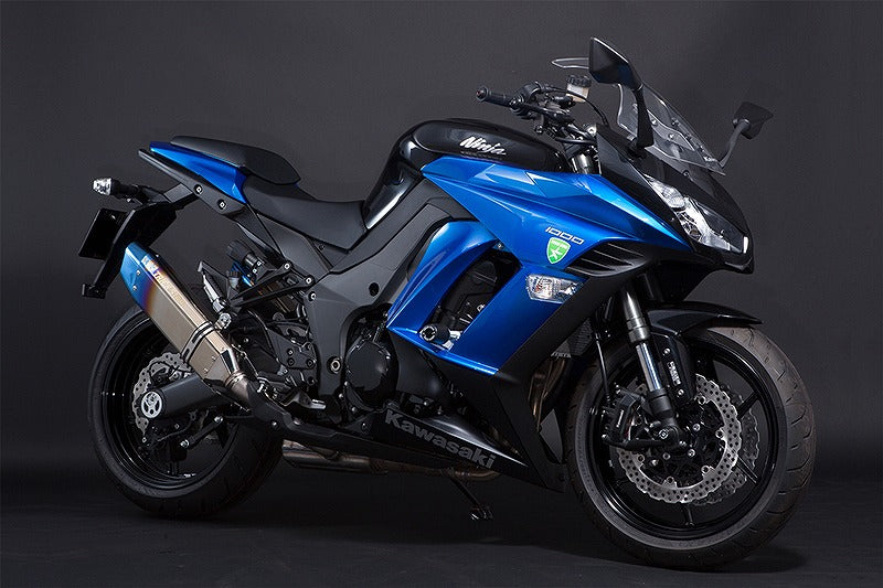 デュアルレーシングスリップオン IKAZUCHI/イカヅチサイレンサー Ninja1000'11~ Z1000'10~ ニンジャ1000'11~ RST-018-L4YT