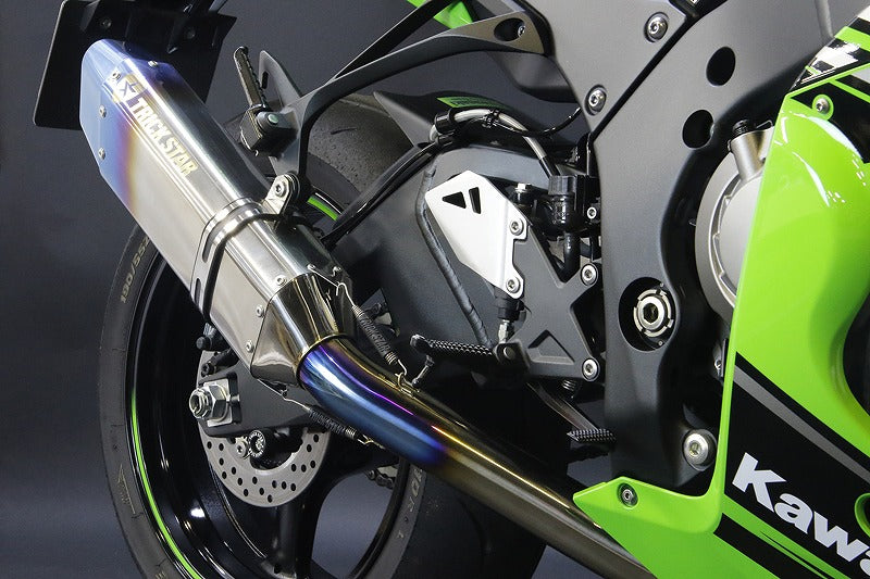 Racing Slip-On Muffler IKAZUCHI Silencer Burned-Color Pipe Version for ZX-10R '16~