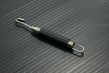 Muffler Spring 100mm Black with Rubber Black