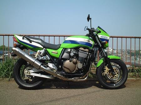 レーシングフルエキゾースト カーボンサイレンサー ZRX1200R/S