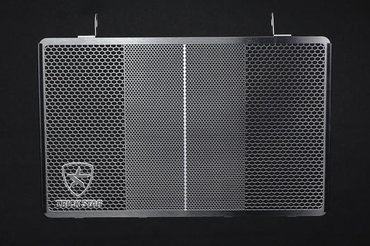 Radiator Core Guard, Black Plated, Kawasaki ZRX1200DAEG '09-16
