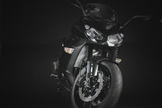 Radiator Core Guard, Black Plating for KAWASAKI Ninja1000/Z1000/Z800/Versys