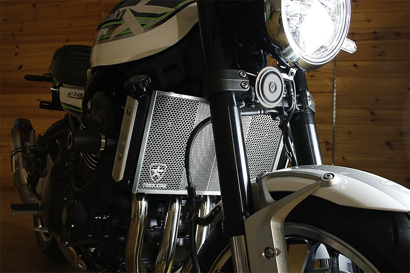 ラジエターコアガード カワサキ Z900RS ステンレスシルバー ラジエターガード
