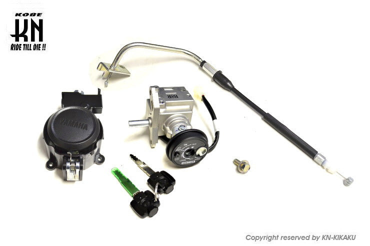 燃料キャップ/ケーブル/メインキー+シャッターセット シグナスグリファス 6型 台湾仕様