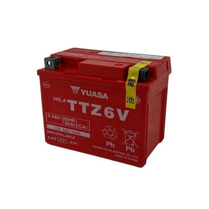 プロト バッテリー 12V 制御弁式 互換:YTZ6V GTZ6V YTX5L-BS YTZ7S TTZ7SL