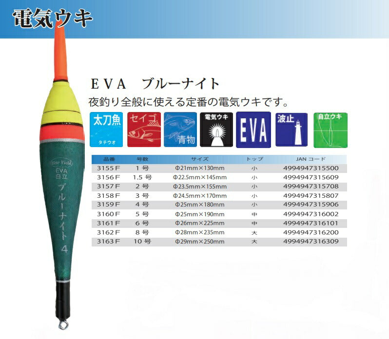 EVAブルーナイト 1号 φ21×130mm