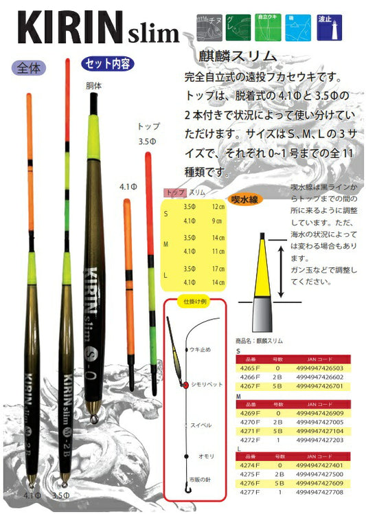 麒麟スリム 0号 S