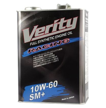 ベリティ RACING 10W-60 SM+ エンジンオイル 20L