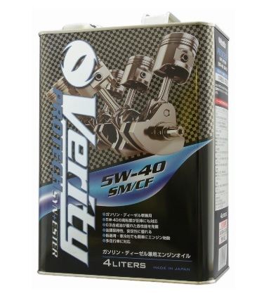ベリティ PROTECH SYN+ESTER 5W-40 SM/CF エンジンオイル 20L