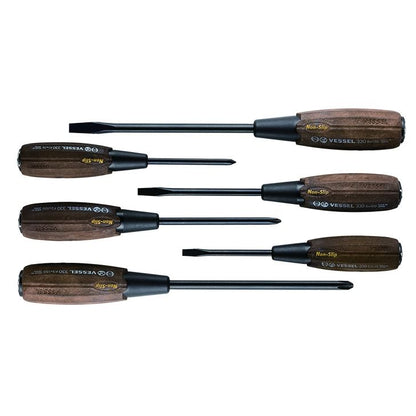 336PS ウッディ貫通ドライバー　６本組