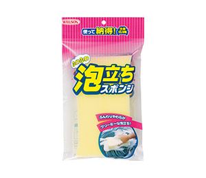 ふわふわ泡立ちスポンジ