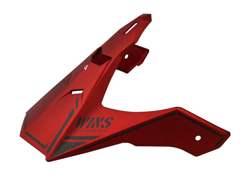Visor for X-ROAD1/2 Matte Iron Red
