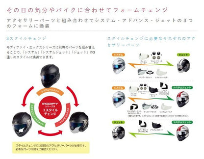 MODIFY-X JET System Helmet Matte Black