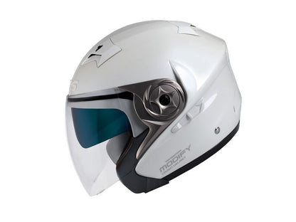 MODIFY-X JET System Helmet Pearl White