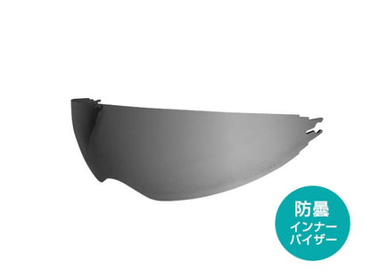 Double-sided anti-fog inner visor for A-FORCE RS JET/G-FORCE SS JET, smoke