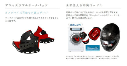 A-FORCE RS フルフェイス ヘルメット タイプC カーボン