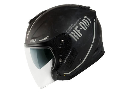 G-FORCE SS JET STEALTH Jet Helmet Type C 08/Black x White