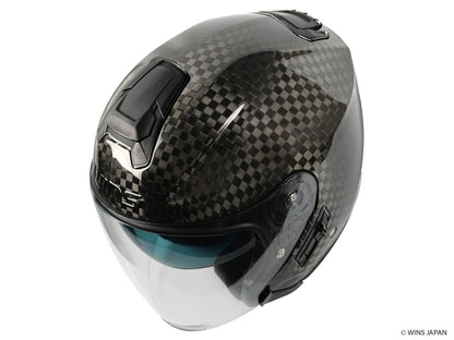 A-FORCE RS JET 12K Jet Helmet Type C 12K Carbon