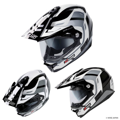 X-ROAD3 FREE RIDE Off-road Helmet G45/Glossy Mono