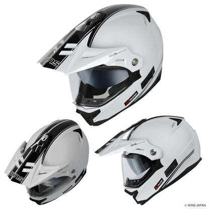 X-ROAD3 GT オフロード ヘルメット G48/ホワイト×ブラック