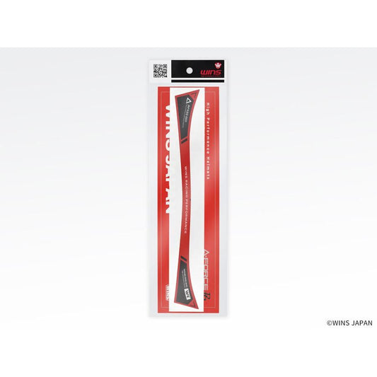 Sunshade Sticker A-FORCE RR for Shield 04/Red x Black