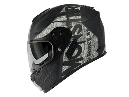 G-FORCE SS MONSTER Full Face Helmet Type C 04/Black x White