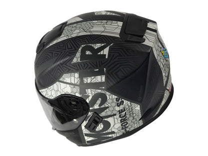 G-FORCE SS MONSTER Full Face Helmet Type C 04/Black x White