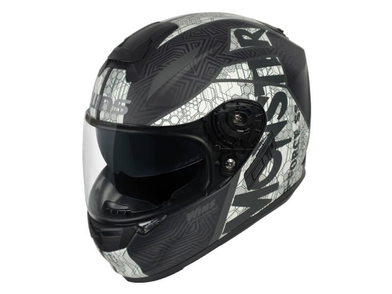 G-FORCE SS MONSTER Full Face Helmet Type C 04/Black x White