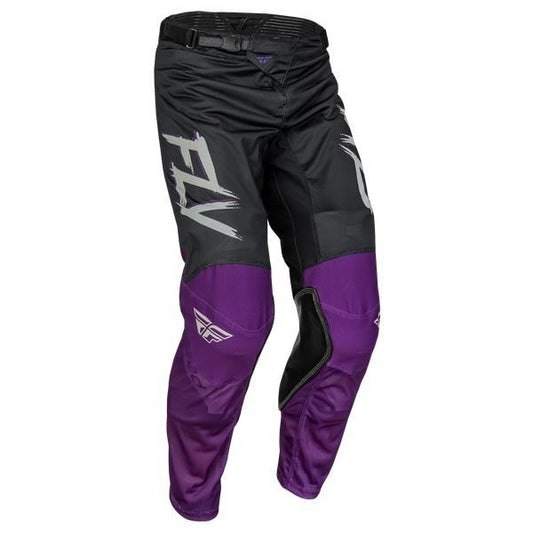 23スプリングモデル KINETIC RAVE MXパンツ ブラック/パープル/シルバー