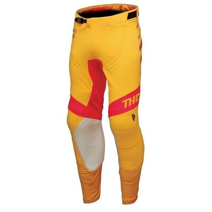 24 PRIME ANALOG MXパンツ レモン/レッド