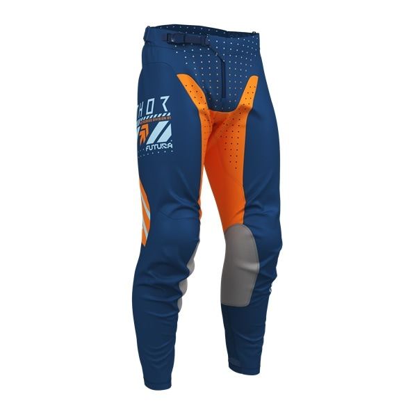 LAUNCH FUTURA MX Pants - Navy / Flo Orange