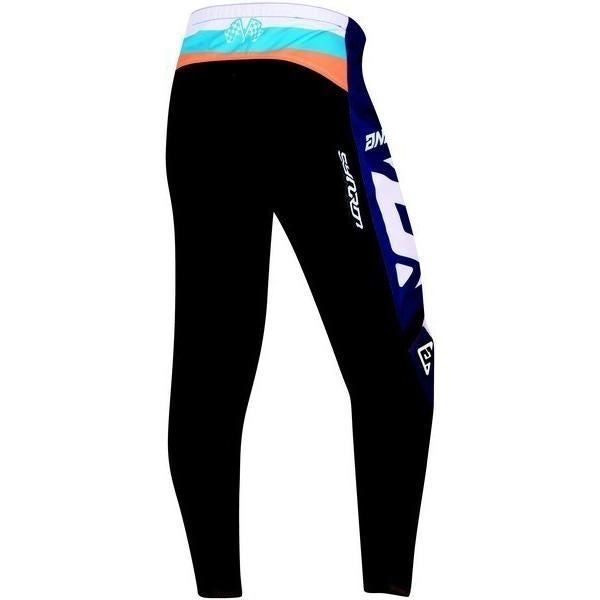 23 SYNCRON CC MX Pants Blue/Hyper Orange/Black Kids