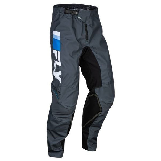 24モデル KINETIC PRIX MXパンツ ブライトブルー/チャコール/ホワイト