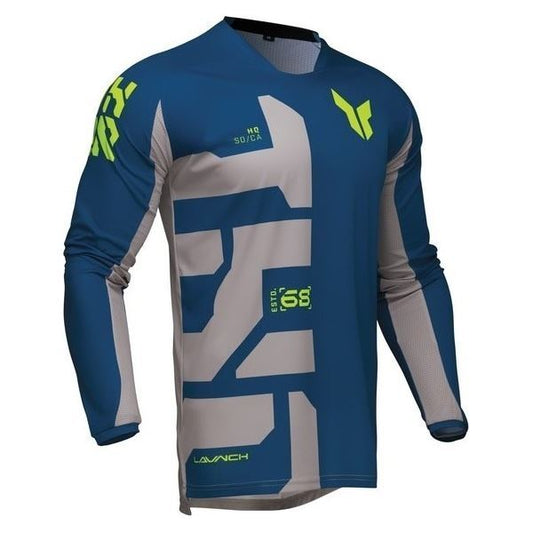 LAUNCH FORGE MXジャージ ブルー