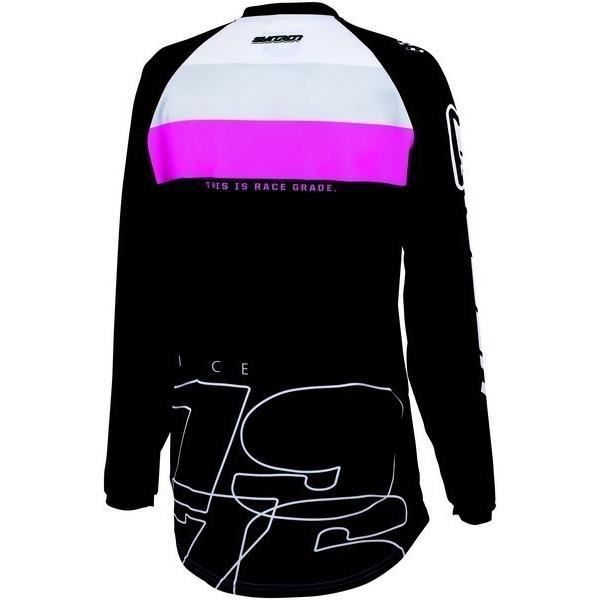 23 SYNCRON CC MXジャージ ブラック/ホワイト/ローダミン