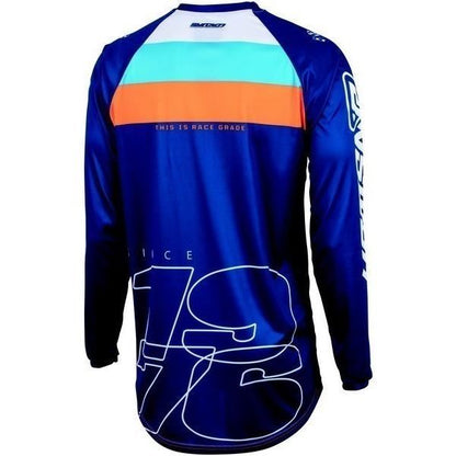 23 SYNCRON CC MXジャージ ブルー/ハイパーオレンジ/ブラック キッズ