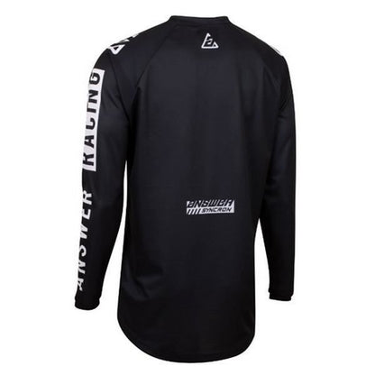 23 SYNCRON MERGE MXジャージ ブラック/ホワイト キッズ